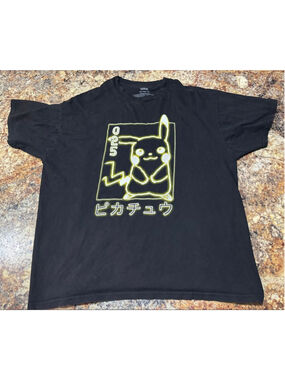 Pokemon Pikachu 025 Japanese Graphic T-Shirt